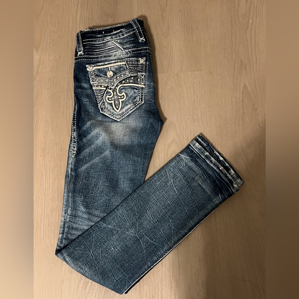 Rock revival Yui Mid rise straight women’s  25”